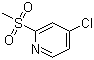 4-Chloro-2-(methylsulfonyl)pyridine